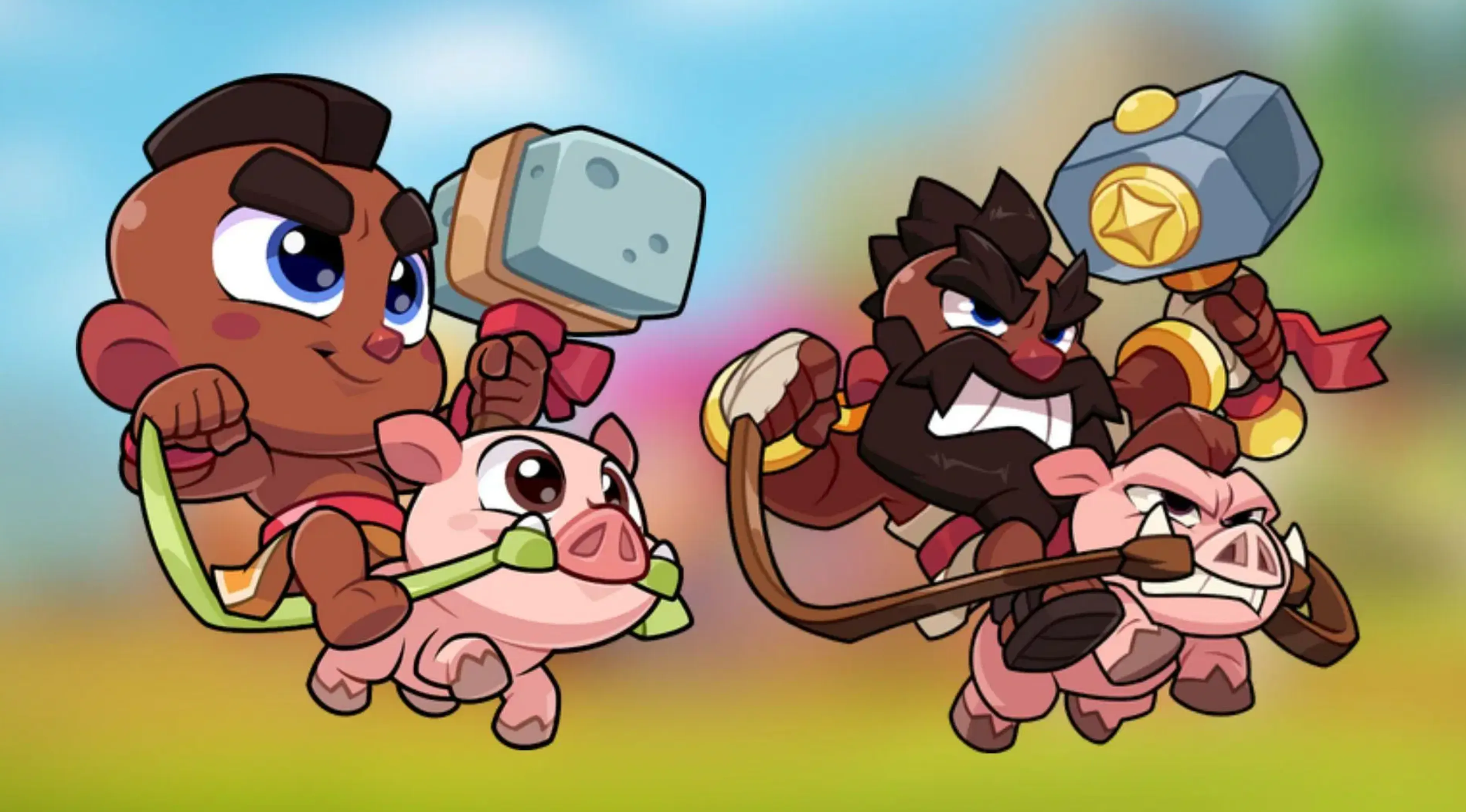 how to get hog rider in squad busters